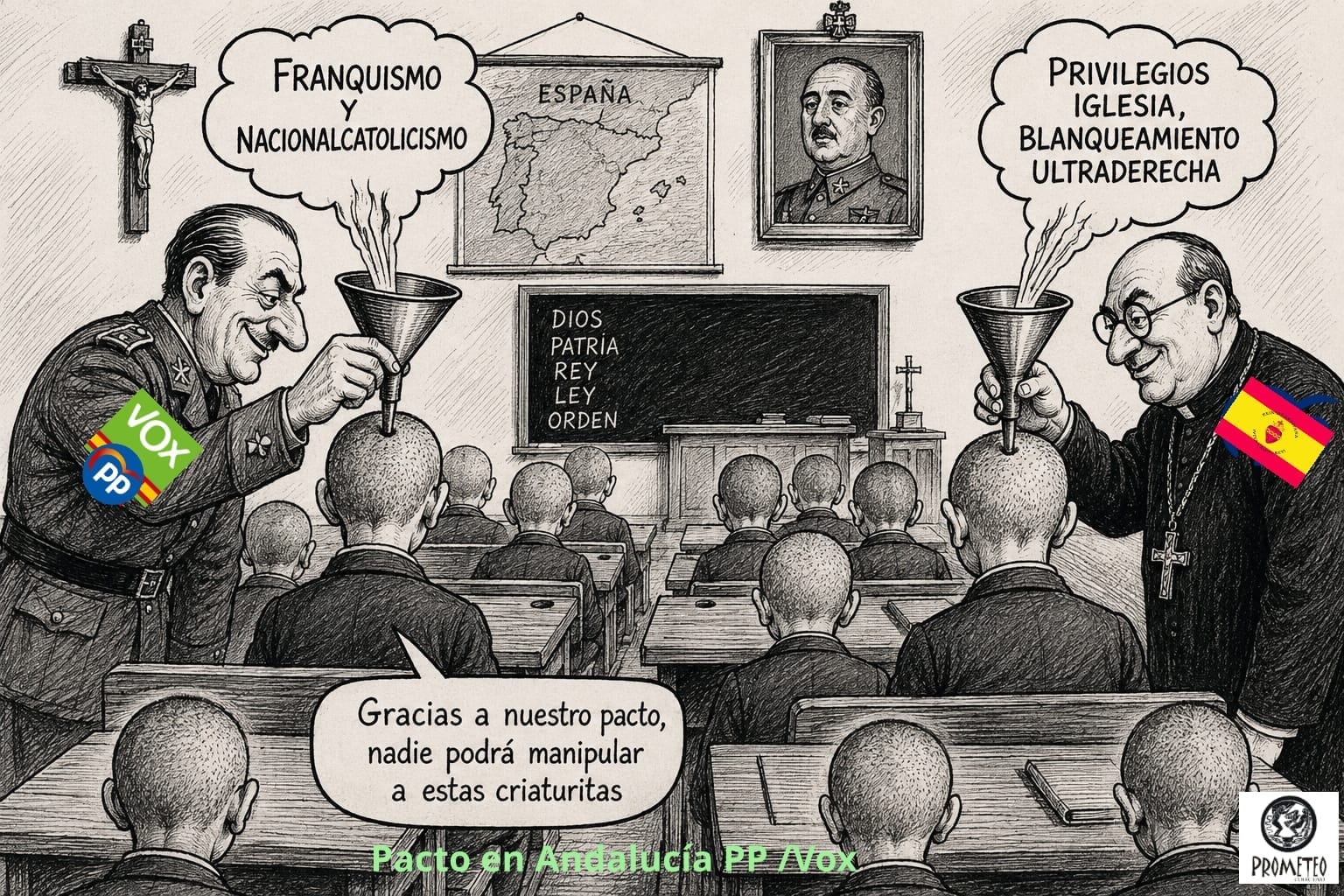 El acuerdo de Gobierno en Andalucía y la laicidad