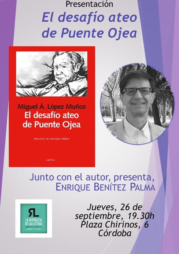 El desafío ateo de Puente Ojea